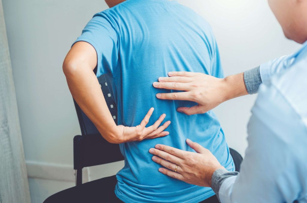 Schmerztherapie fuer unteren Ruecken