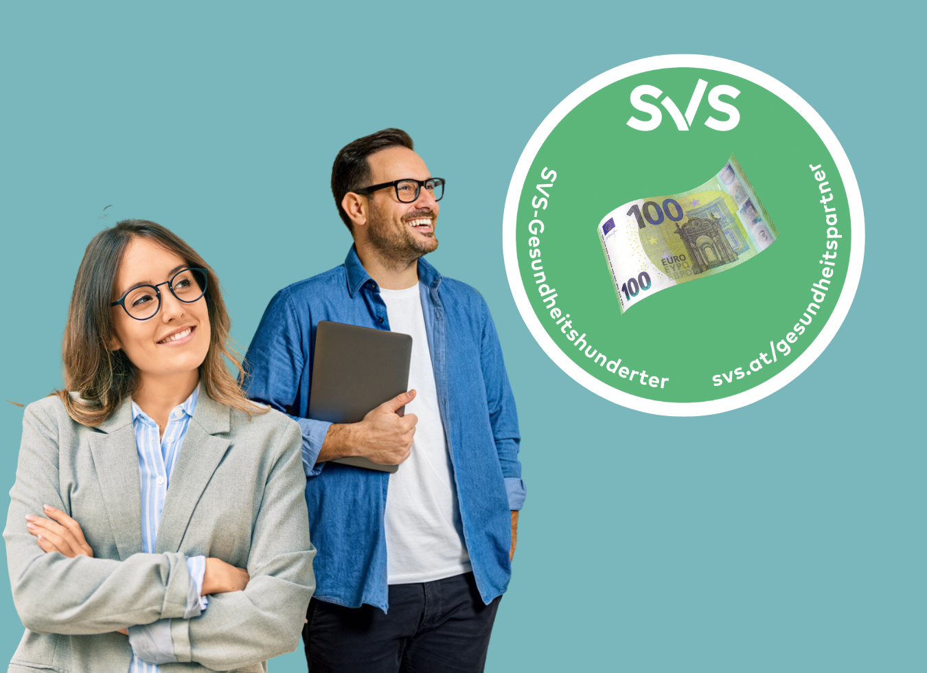 Wir sind Partner des SVS Gesund­heits­hun­dert­er